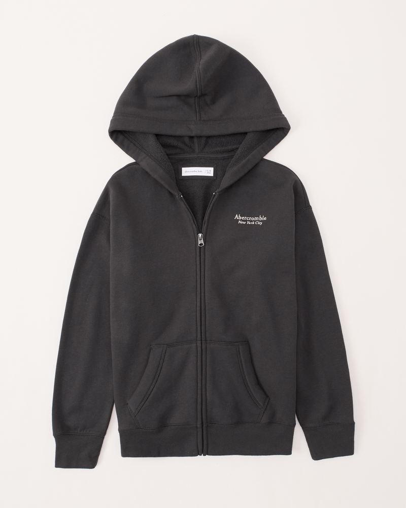 Abercrombie and 2025 fitch zipper hoodie