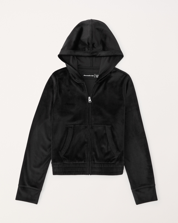 girls zip up hoodies | abercrombie kids
