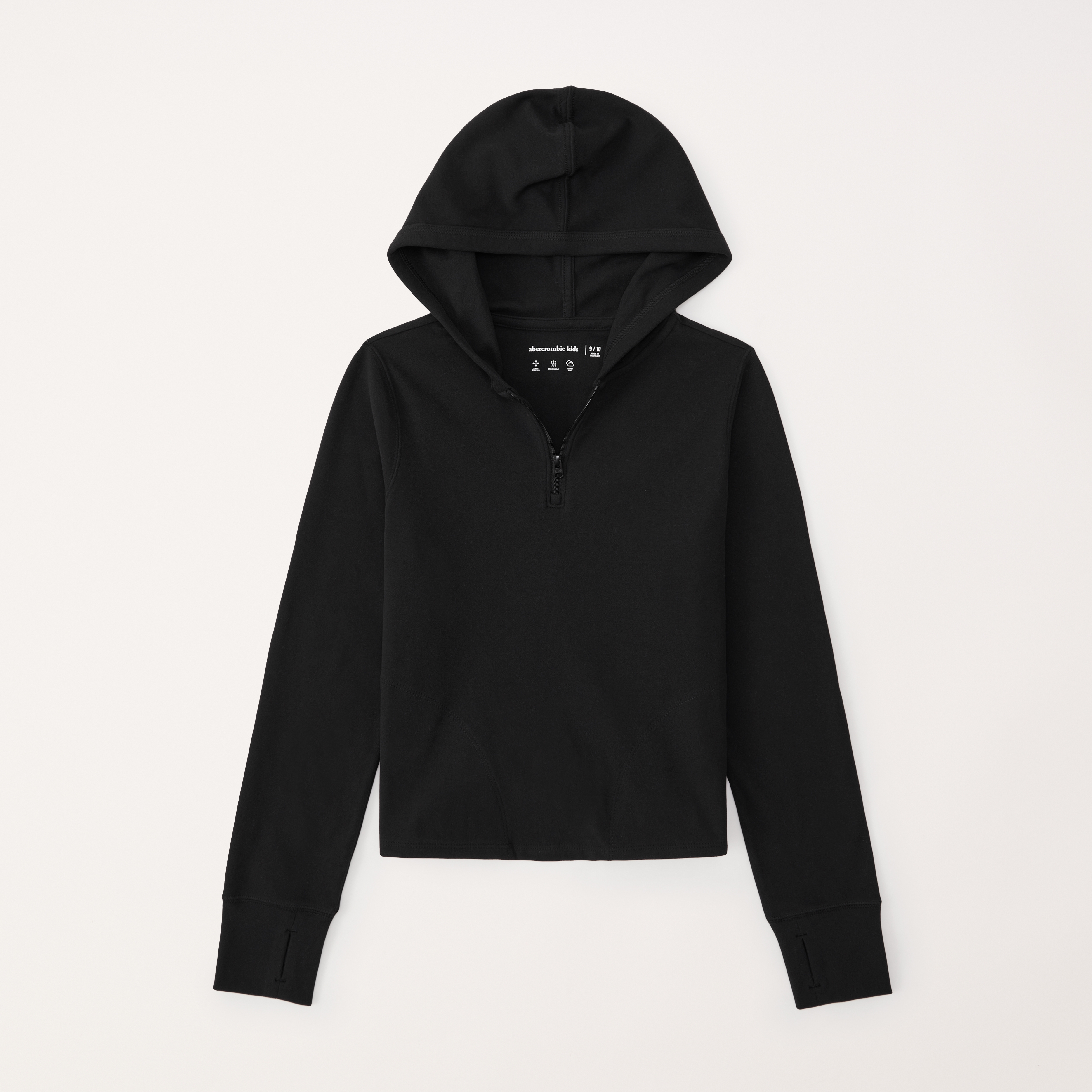 cozy active quarter-zip hoodie