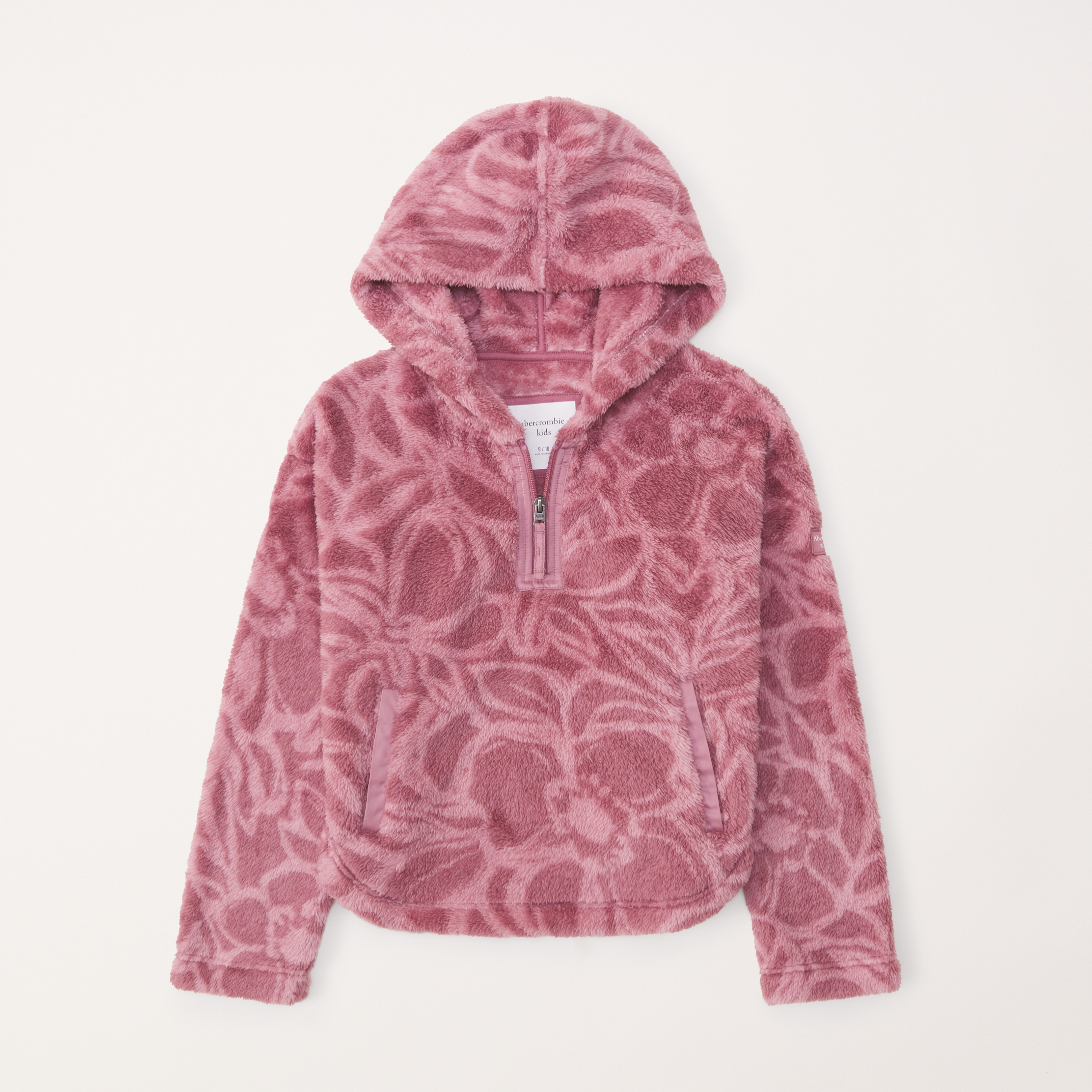 Pink sherpa clearance hoodie $35