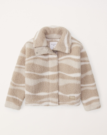 Abercrombie best sale sherpa coat