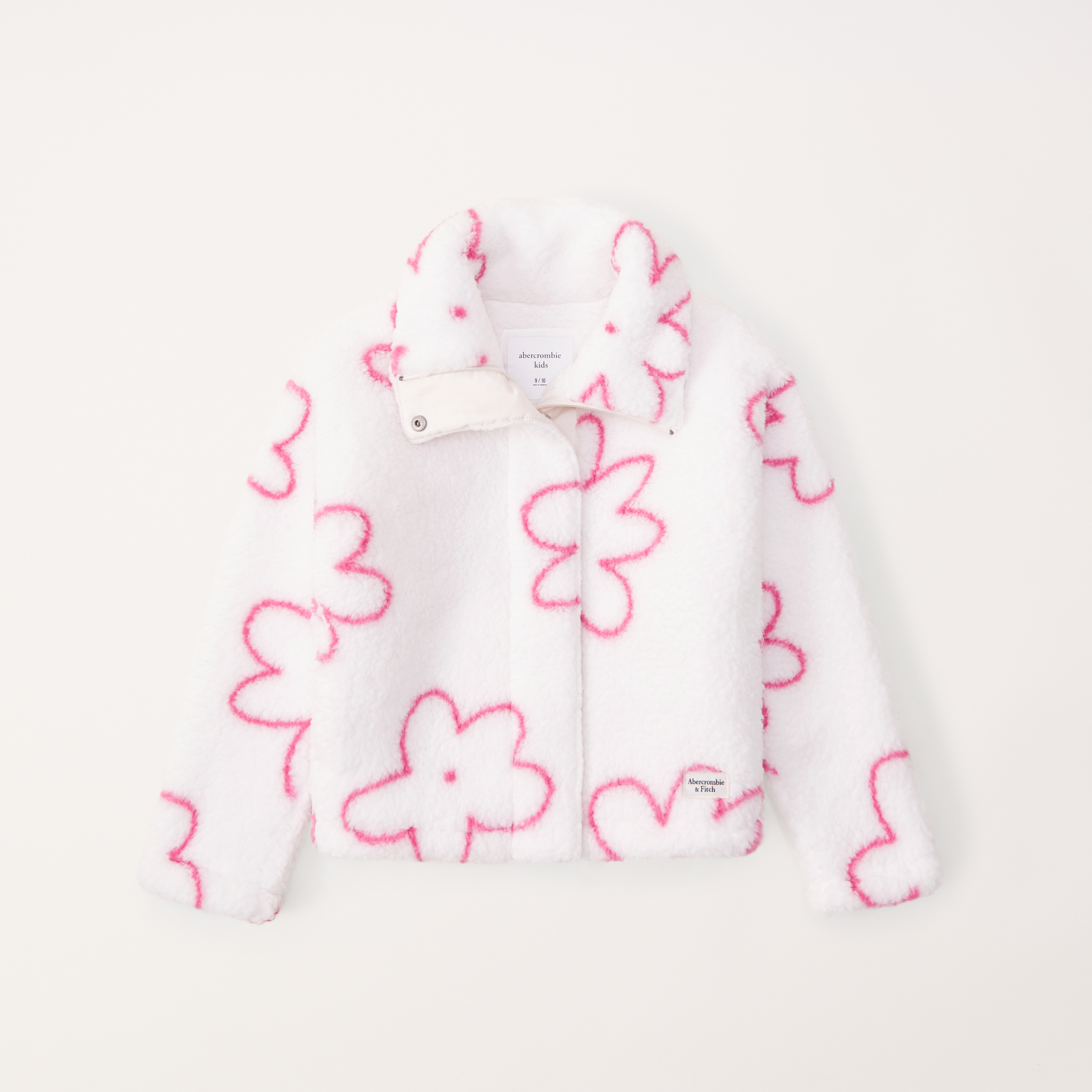 Sherpa on sale coat pink