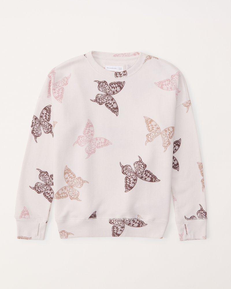 Pink discount butterfly sweatshirt