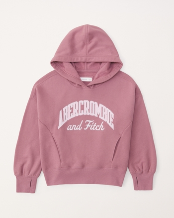 Pink new arrivals abercrombie hoodie