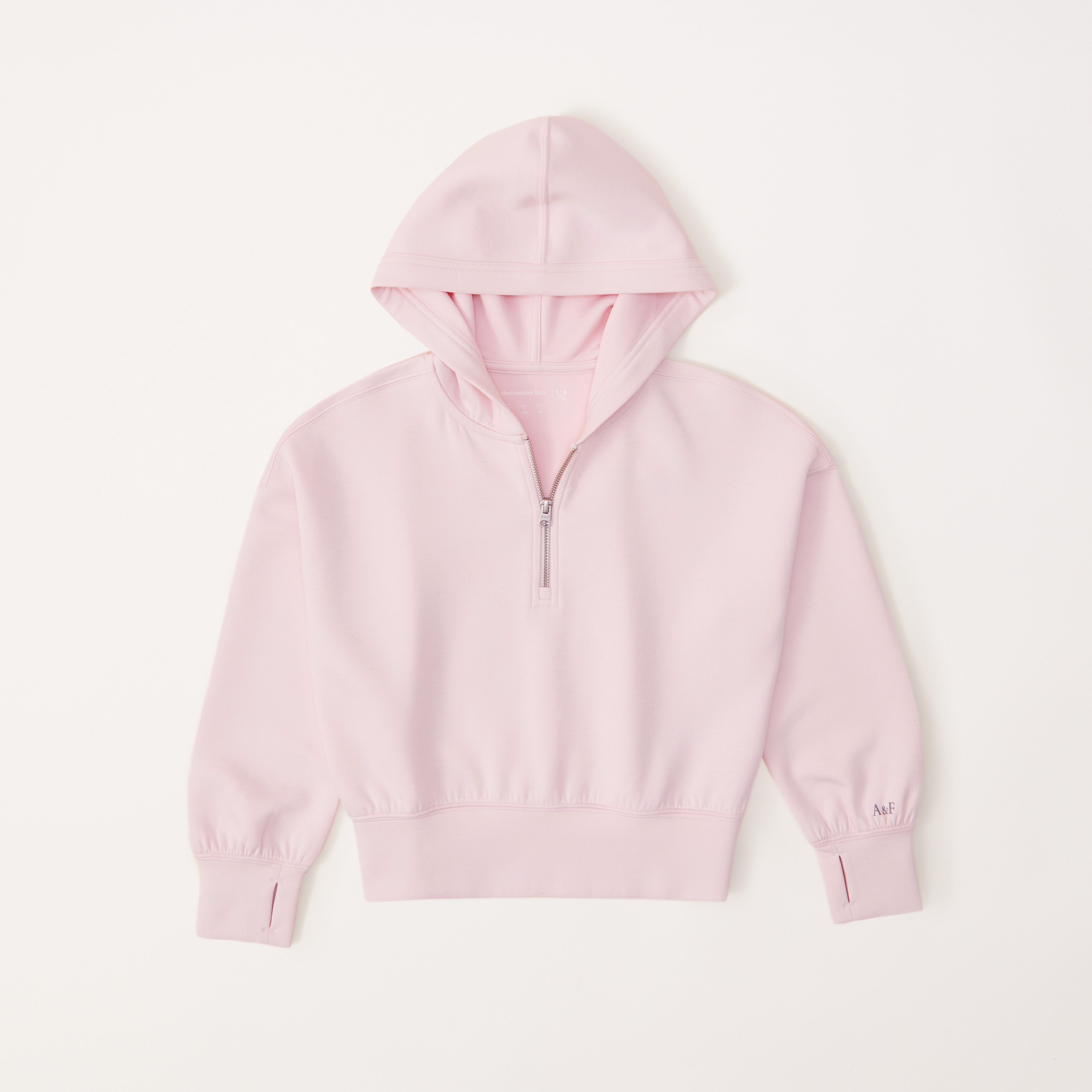 Pink quarter 2025 zip jacket