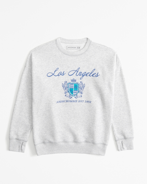 destination crew sweatshirt, Light Grey