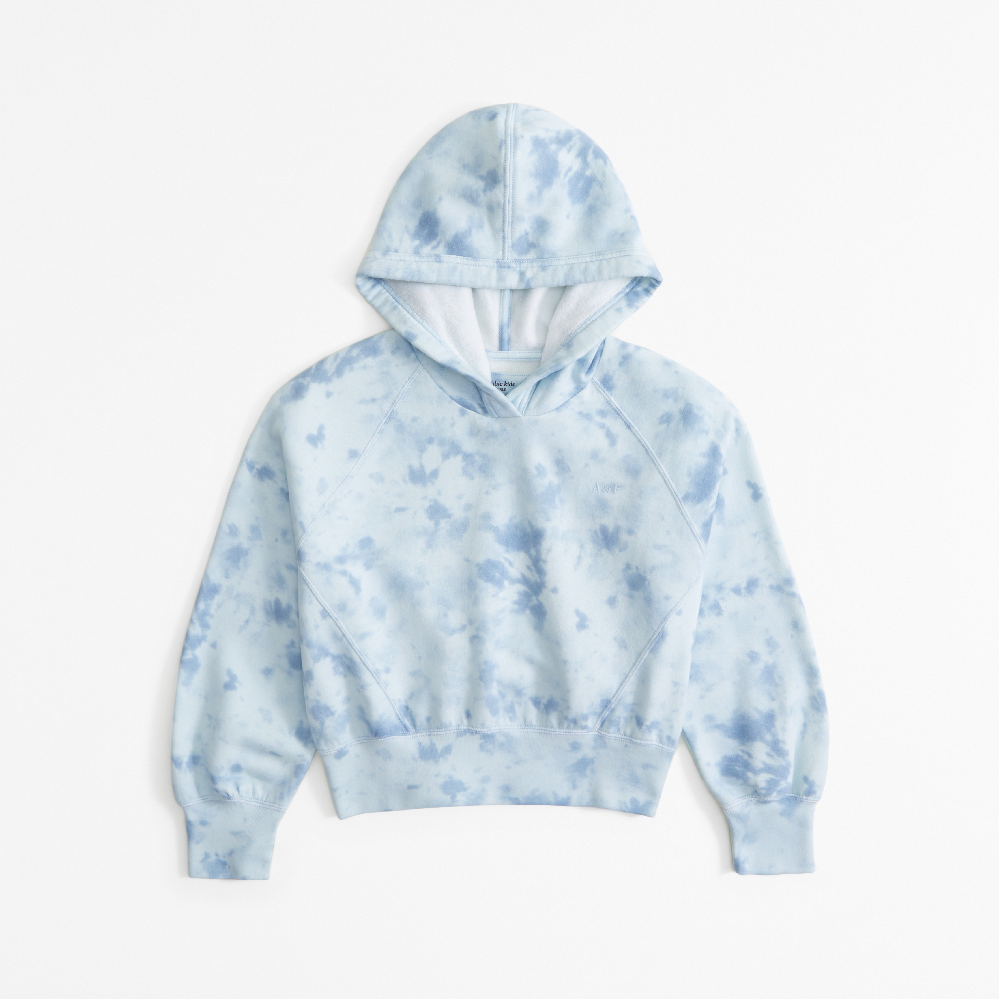 Tie dye discount hoodie light blue