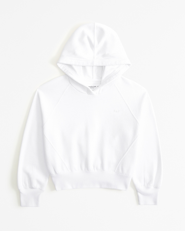 essential sunday popover hoodie, White