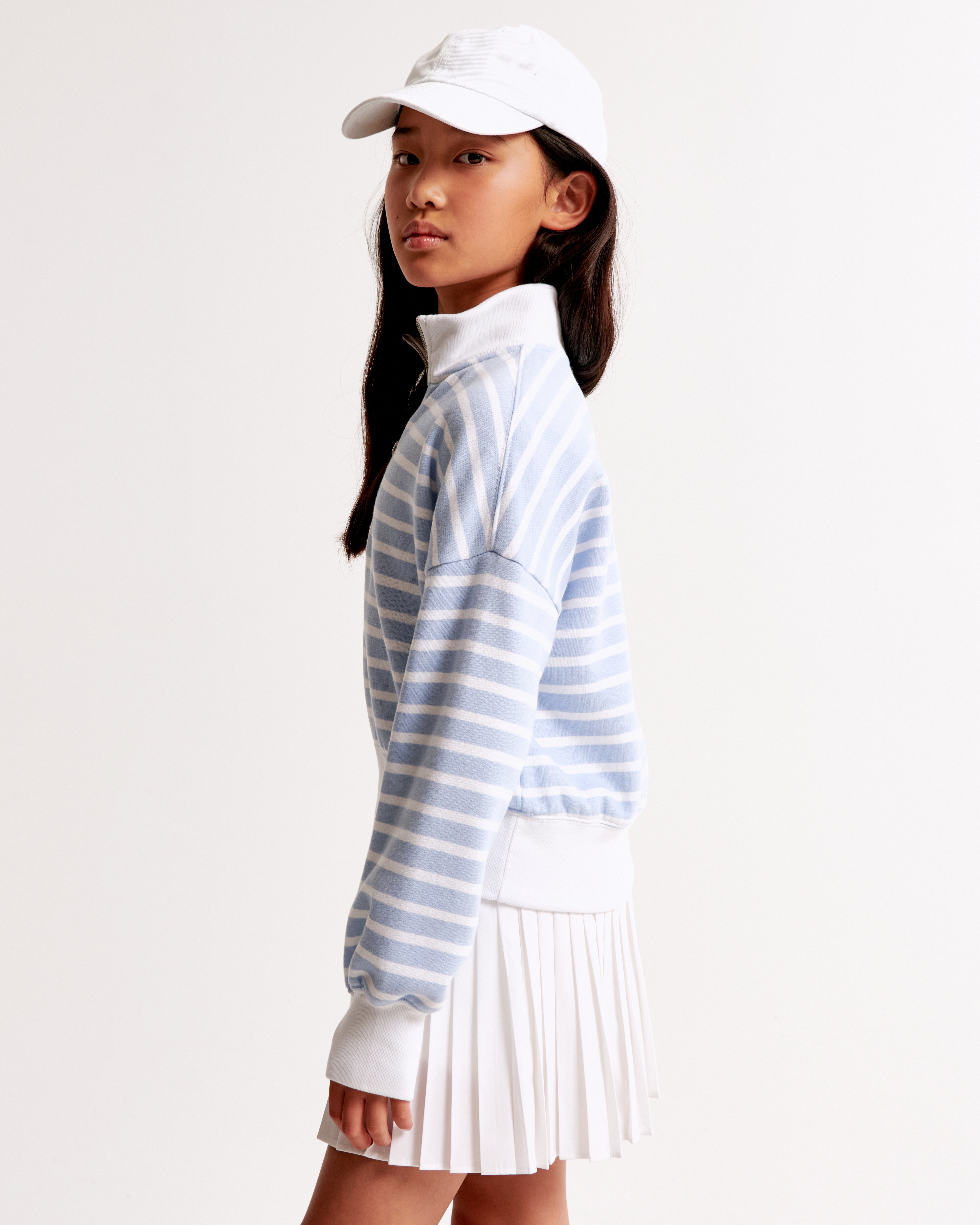 girls essential sunday half-zip sweatshirt | girls clearance