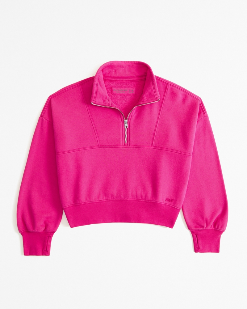 essential sunday half-zip sweatshirt