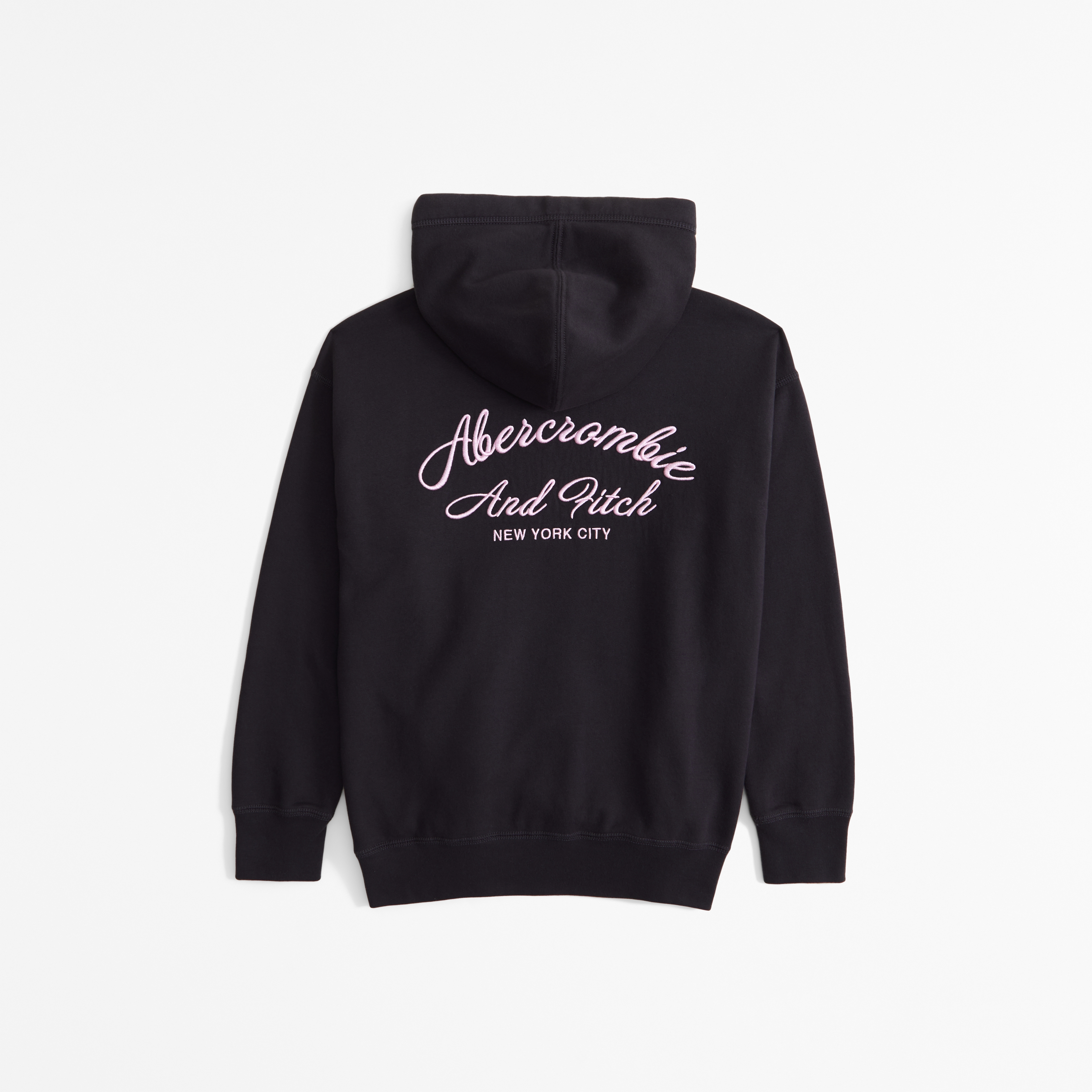 Abercrombie logo tape hoodie online