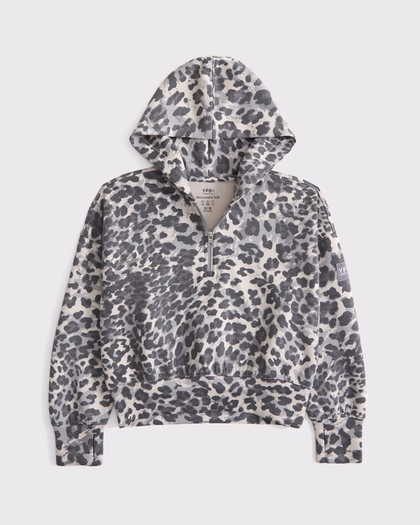 Abercrombie & Fitch, ypb neoknit active quarter-zip hoodie