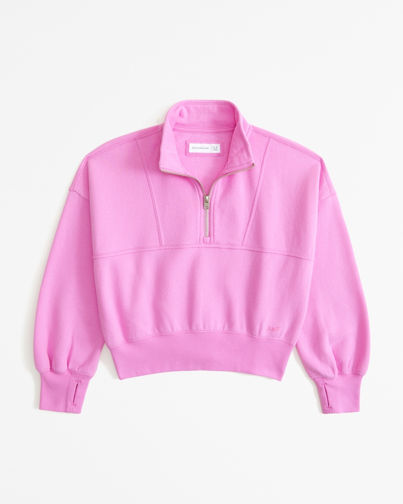 essential sunday half-zip sweatshirt