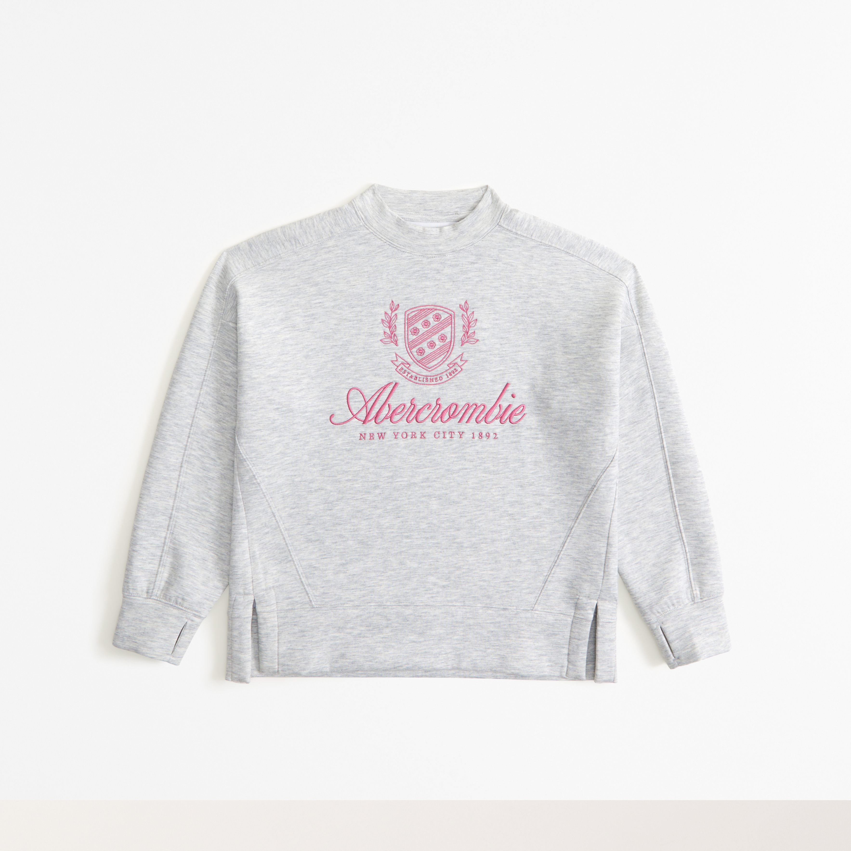 Abercrombie hot sale pink sweatshirt