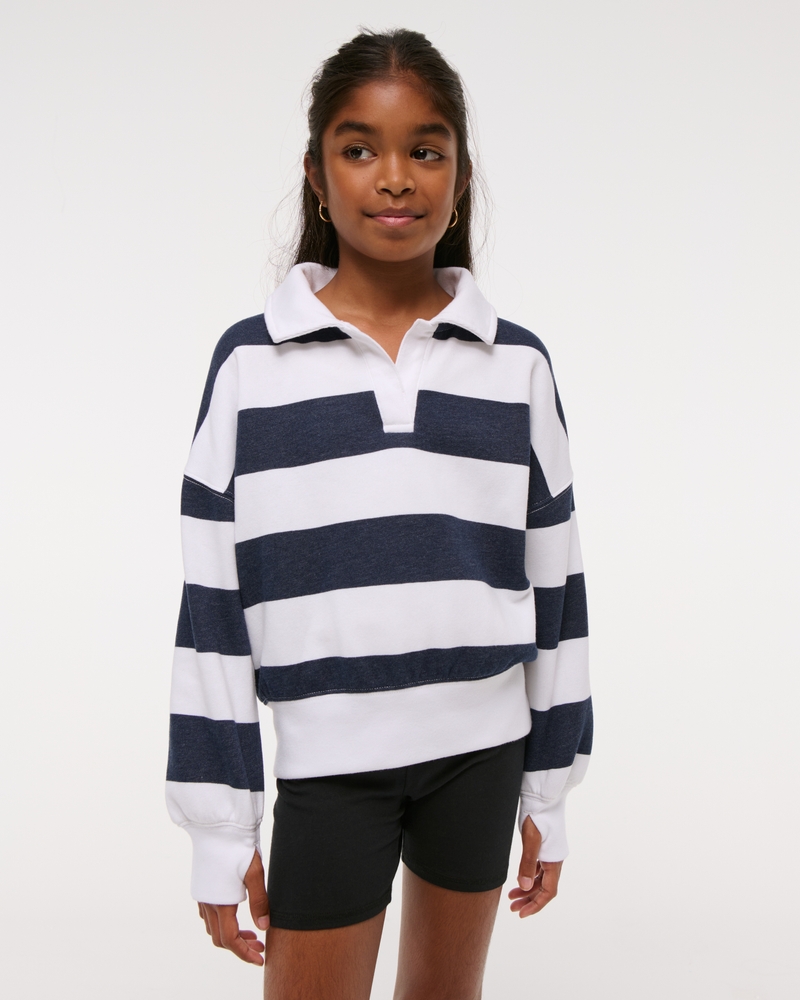 essential sunday half-zip sweatshirt