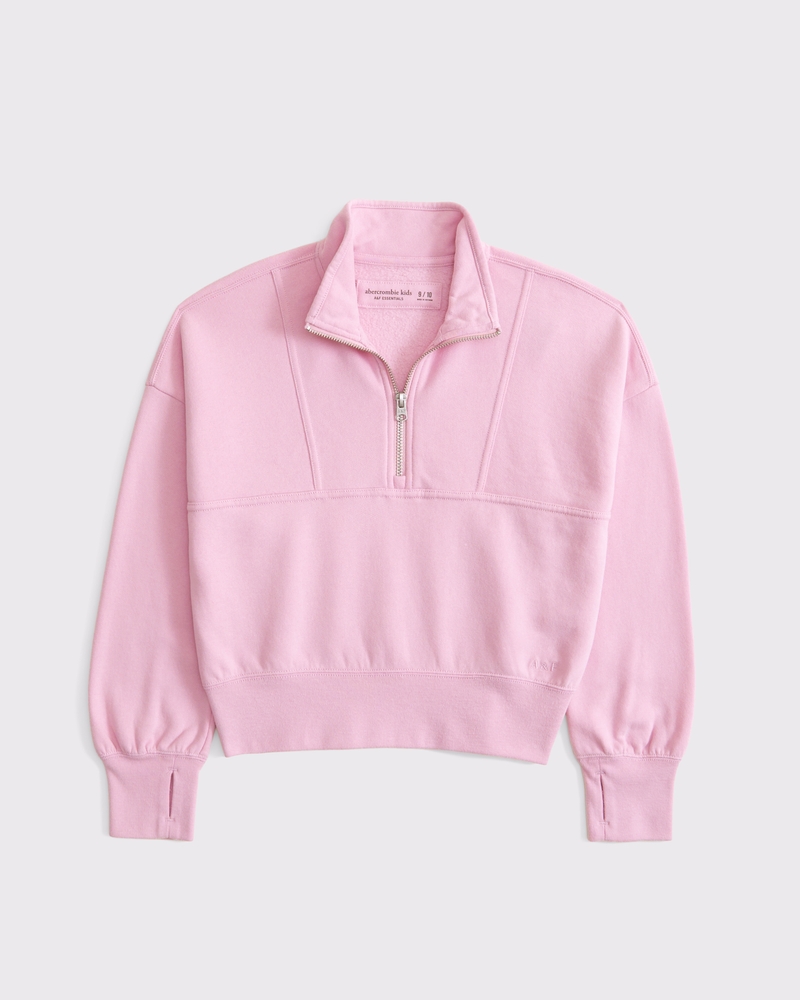 essential sunday half-zip sweatshirt
