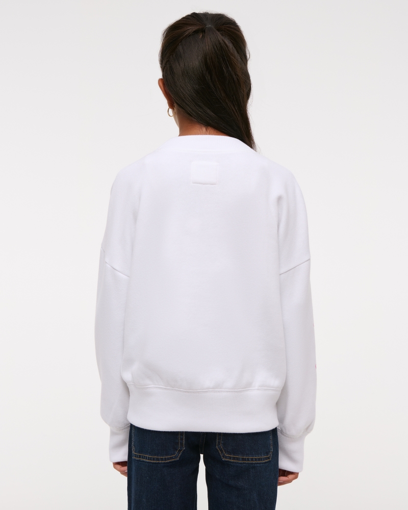 los angeles dodgers graphic crew sweatshirt