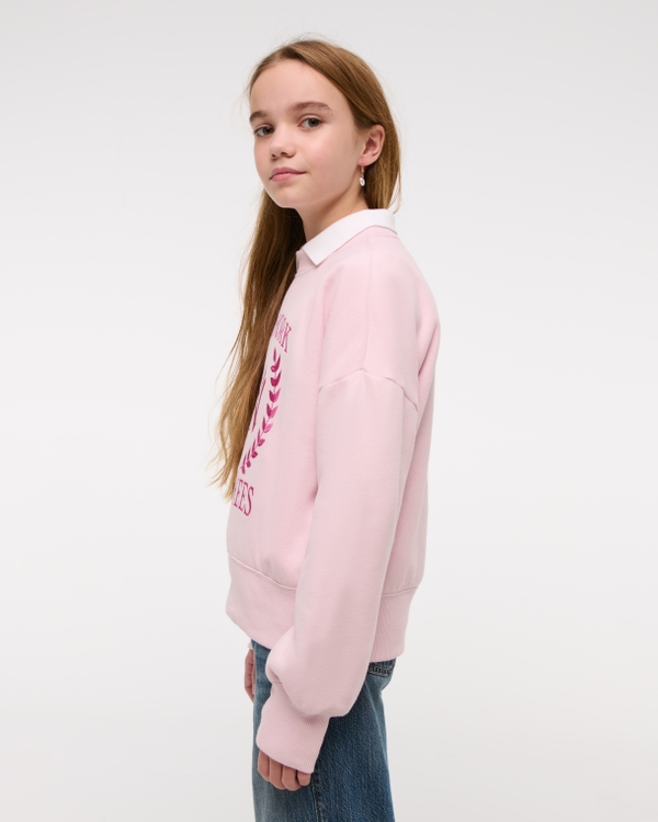 new york yankees graphic crew sweatshirt