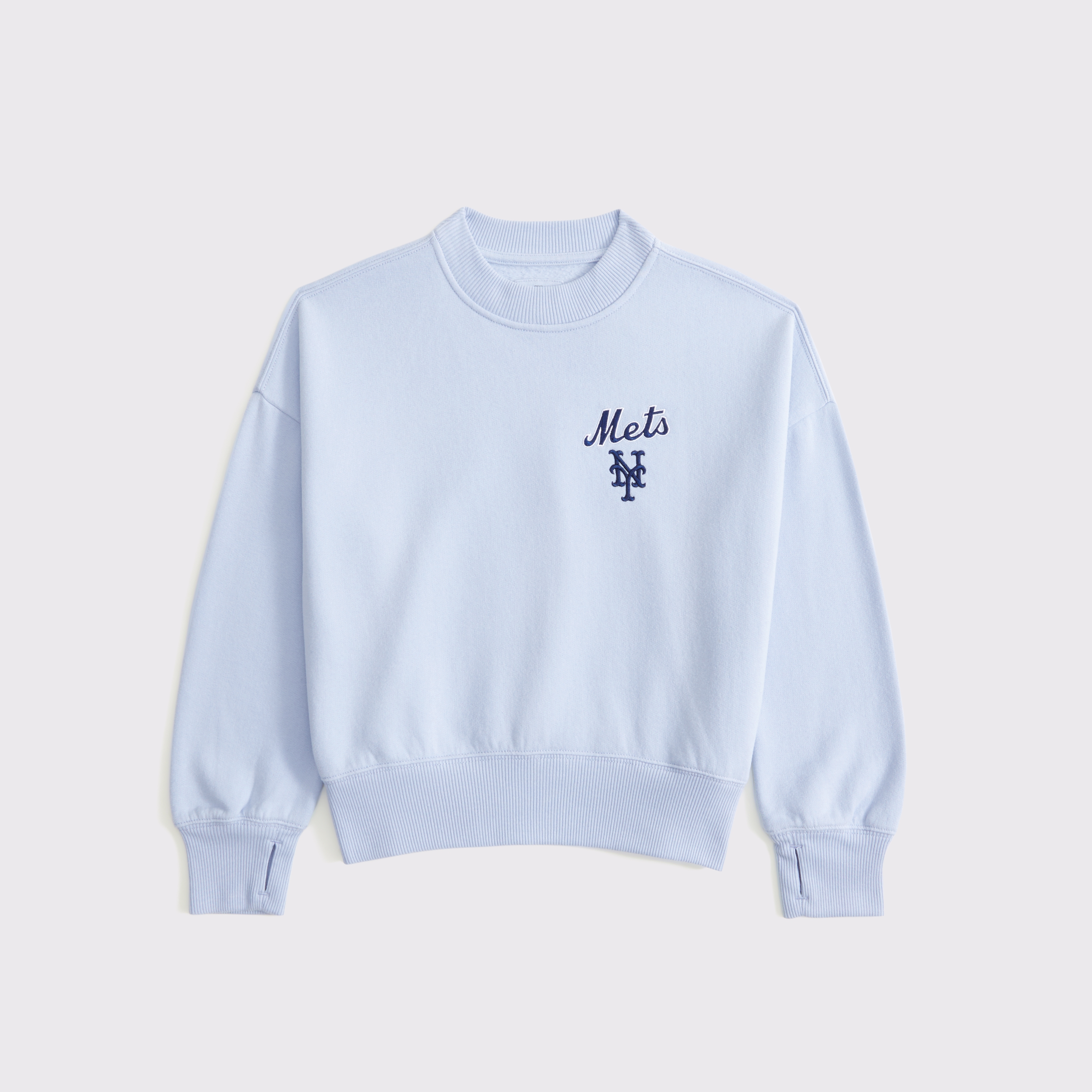 Abercrombie & Fitch Kids' New York Mets Graphic Crew Sweatshirt