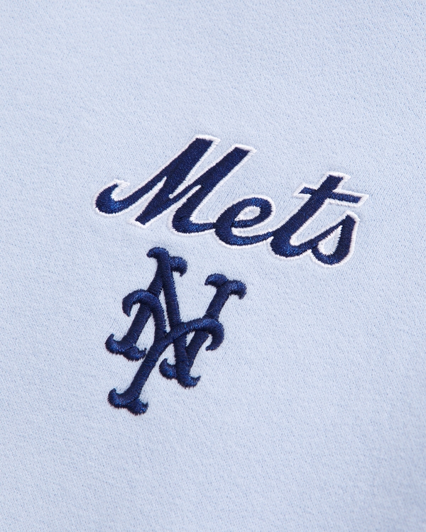 new york mets graphic crew sweatshirt