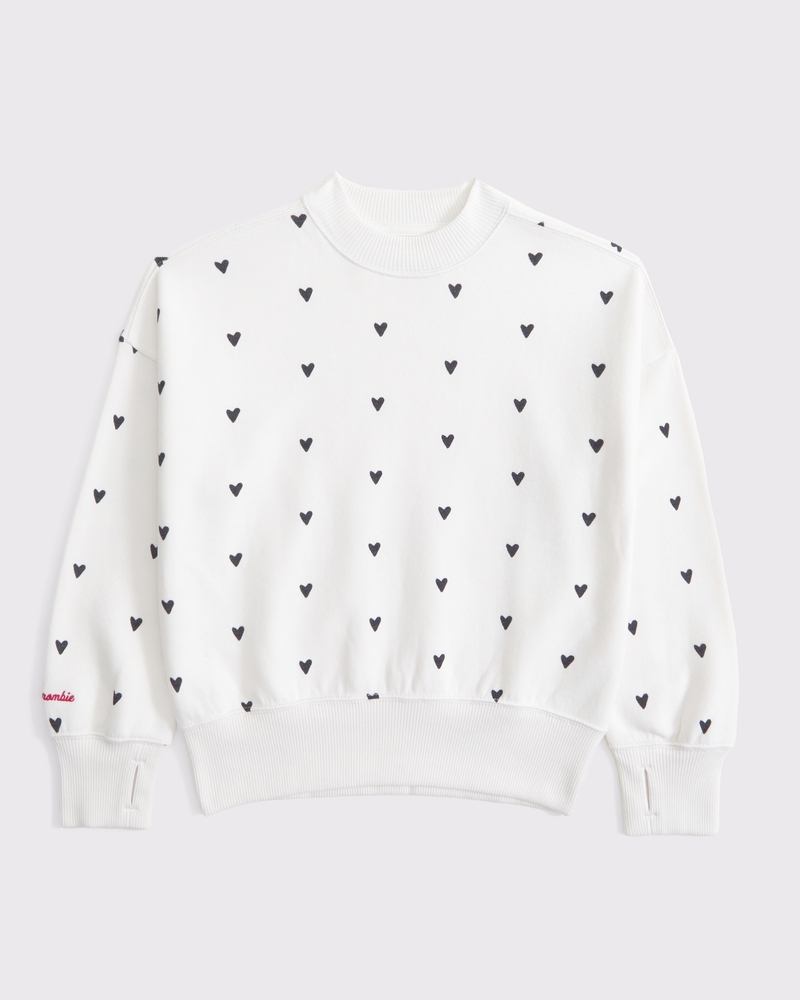 legging-friendly spice girls graphic crew sweatshirt