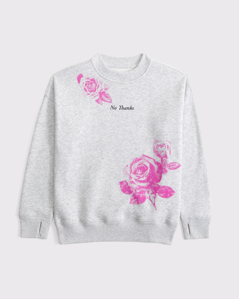 legging-friendly spice girls graphic crew sweatshirt