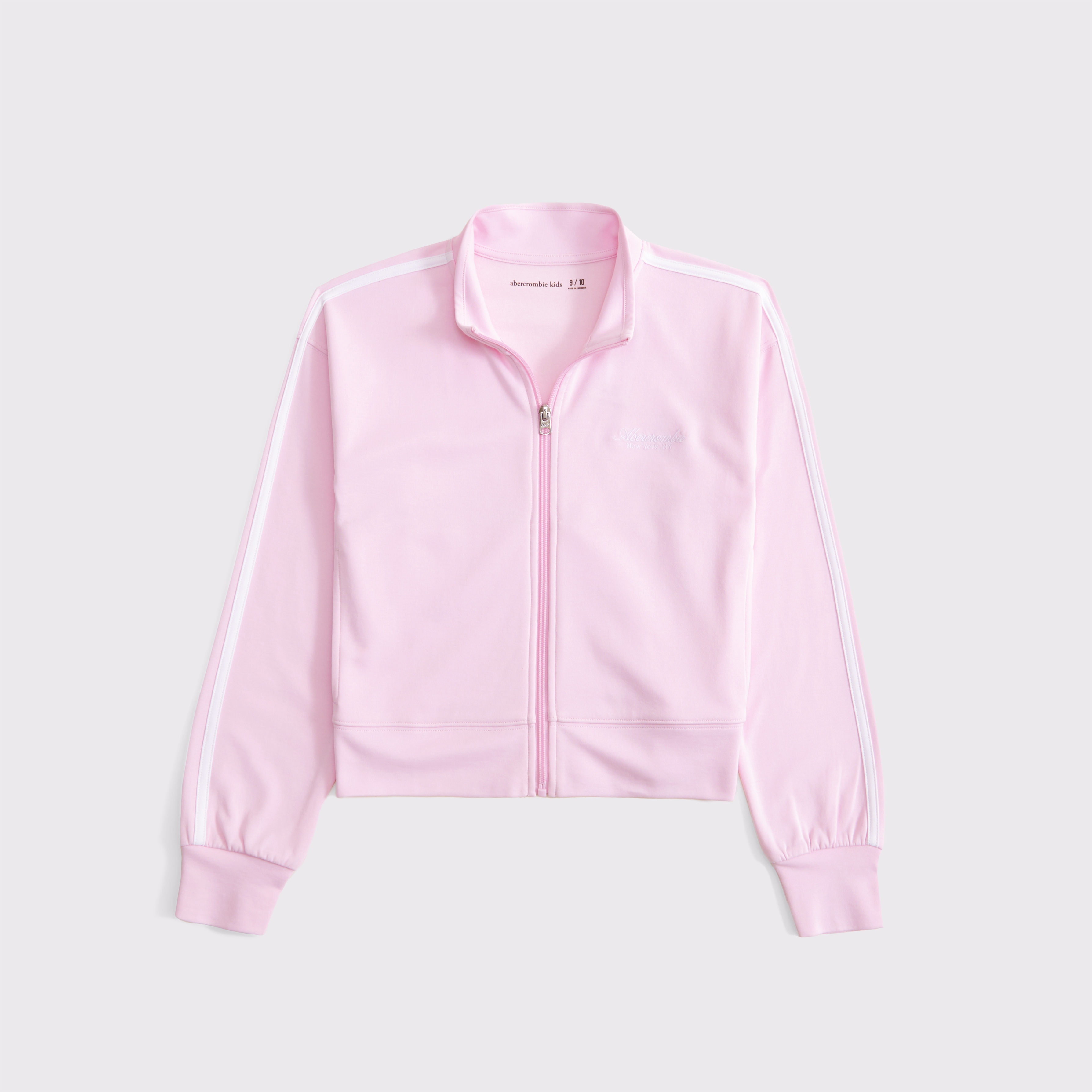 Abercrombie & Fitch Kids' Track Jacket In Pink