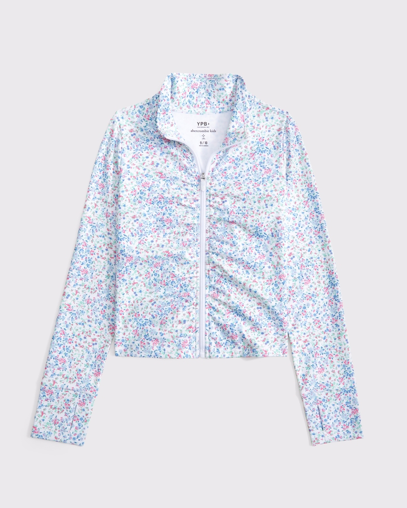 ypb ruched full-zip