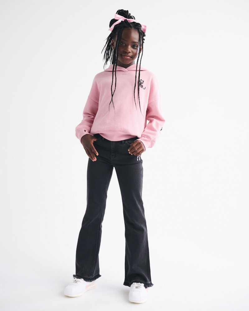 spooky graphic popover hoodie