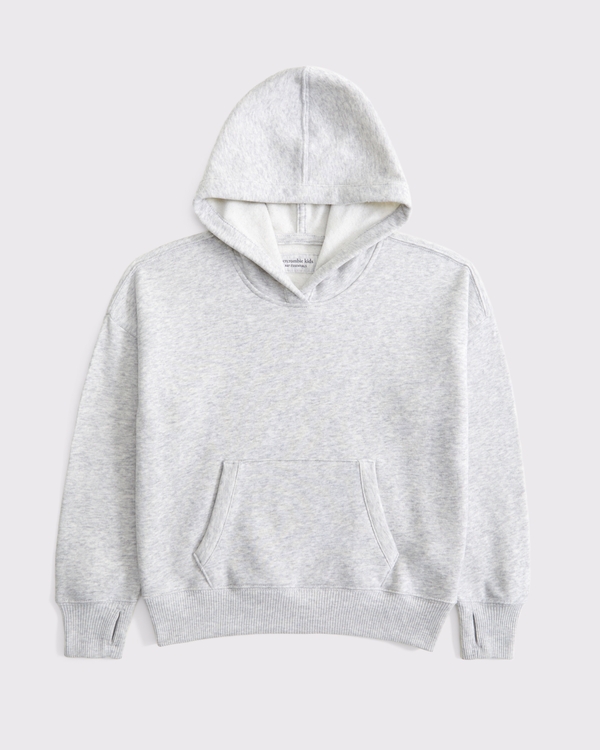 essential popover hoodie, Light Gray view 1