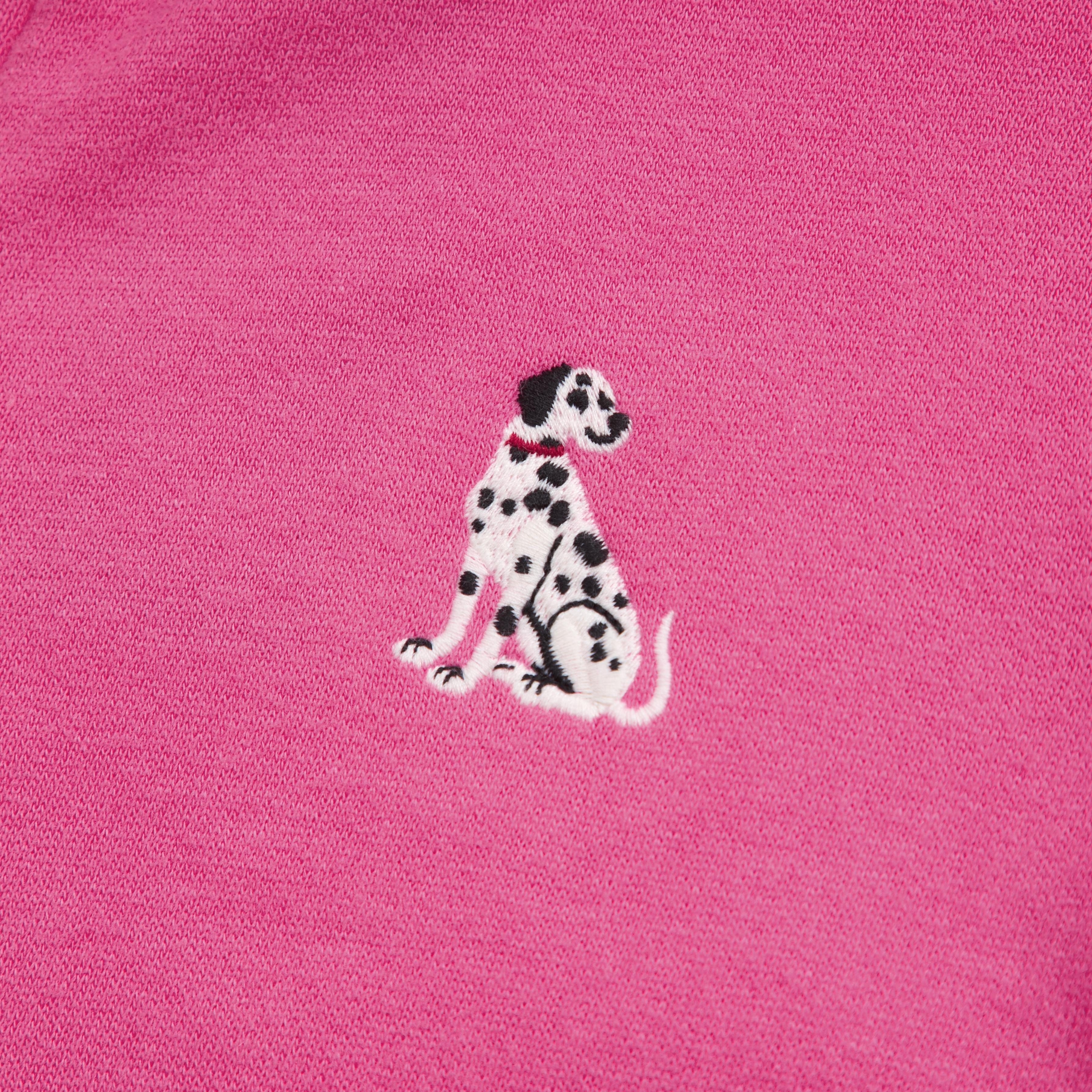Abercrombie & Fitch Graphic Quarter-zip Sweatshirt In Pink