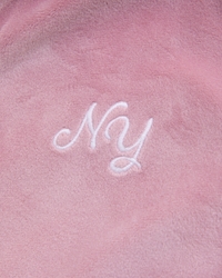 logo velour full-zip sweatshirt