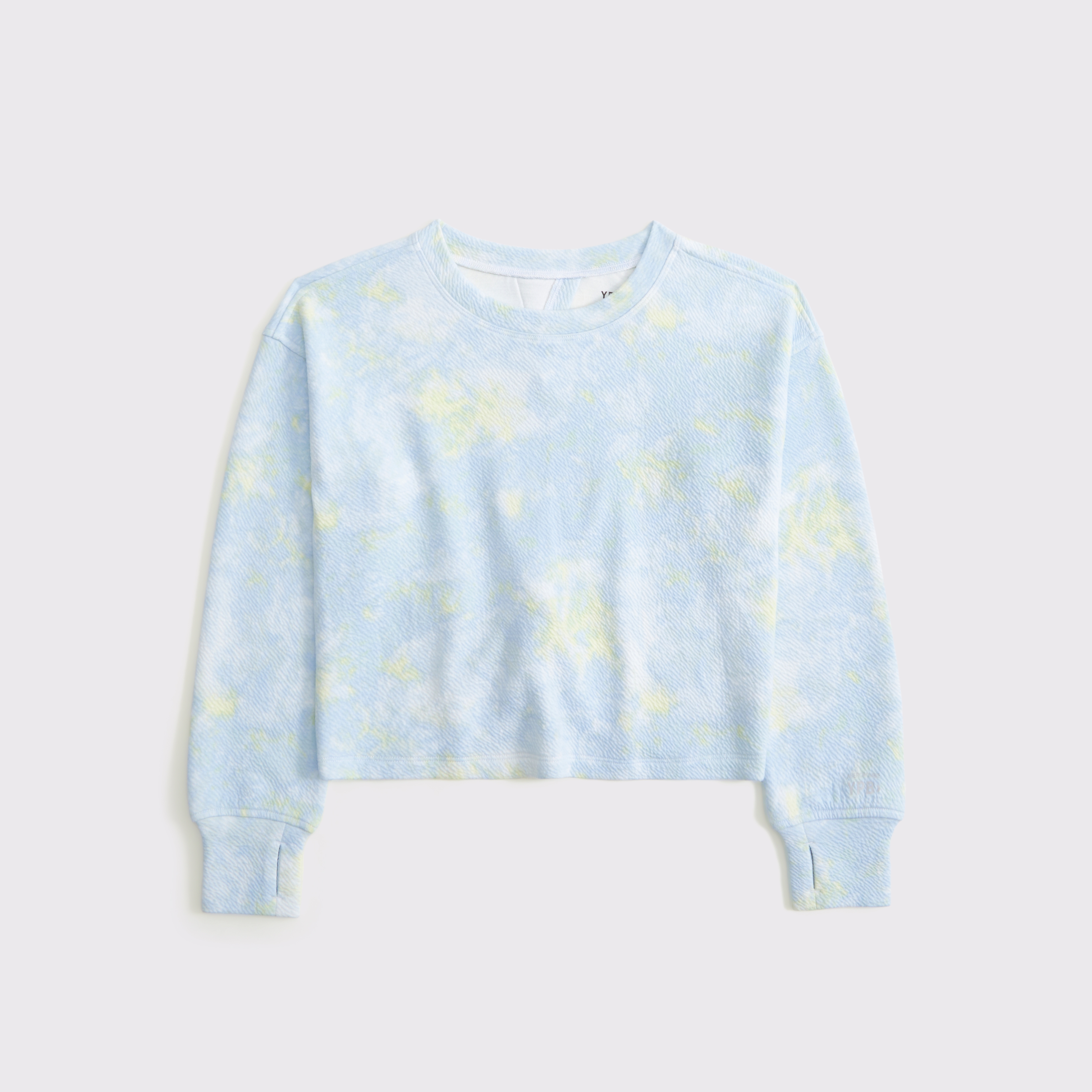 Abercrombie & Fitch Kids' Ypb Textured Crew Sweatshirt