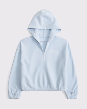 cozy half-zip popover hoodie from Abercrombie & Fitch - $21.99
