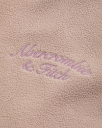 cozy half-zip popover hoodie