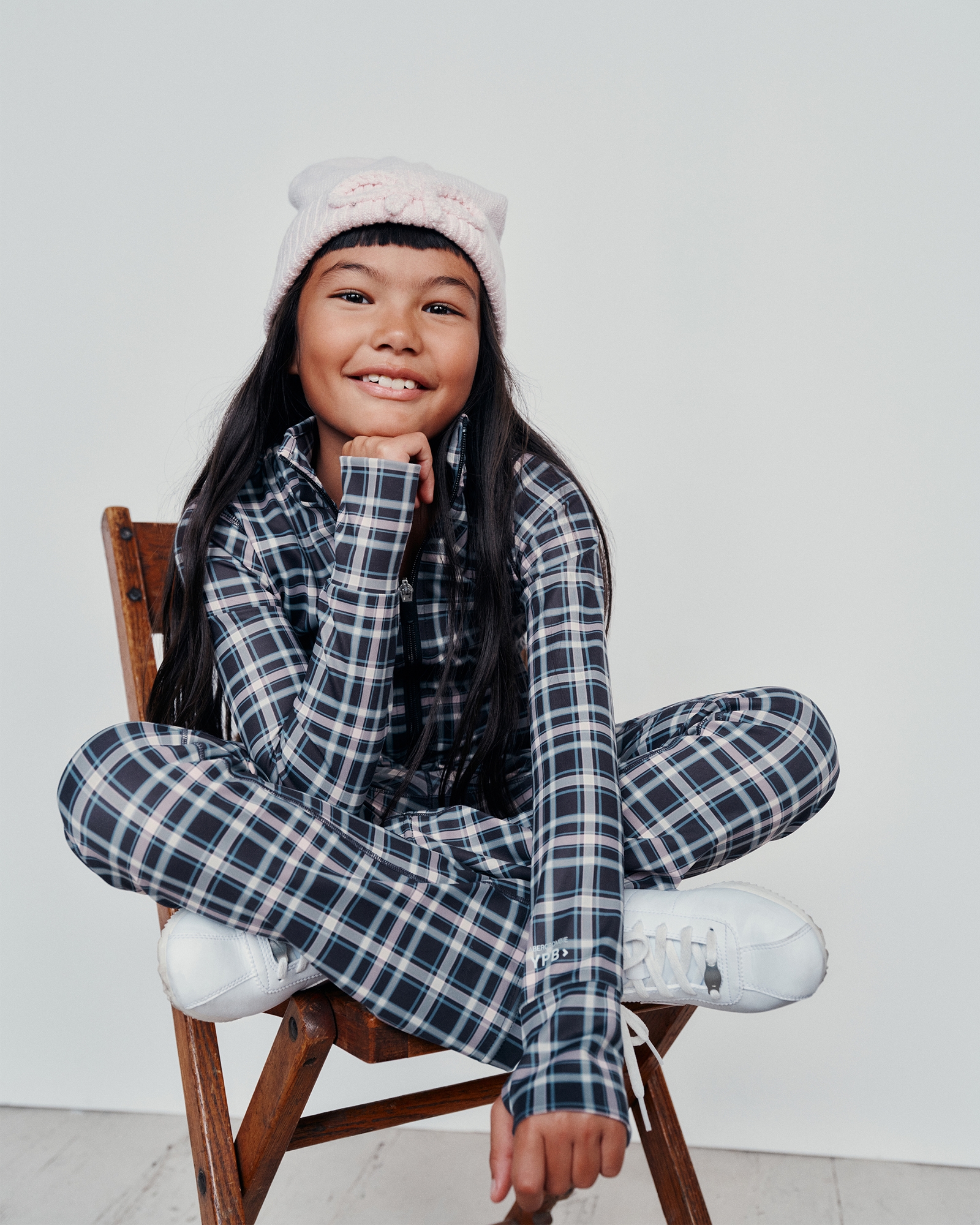girls ypb mockneck full-zip | girls tops | Abercrombie.com