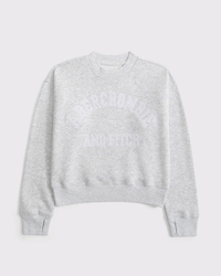 logo crew sweatshirt