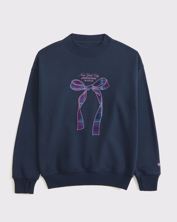 logo crew sweatshirt