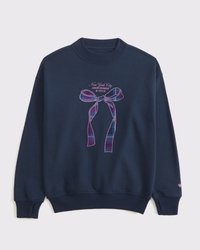 logo crew sweatshirt