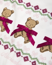 longer-length festive graphic crew sweatshirt