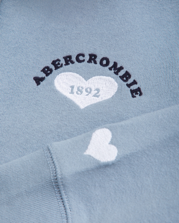 faux fur-lined full-zip hoodie