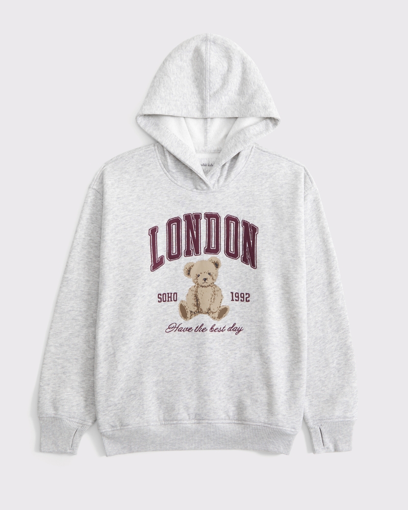 legging-friendly graphic popover hoodie