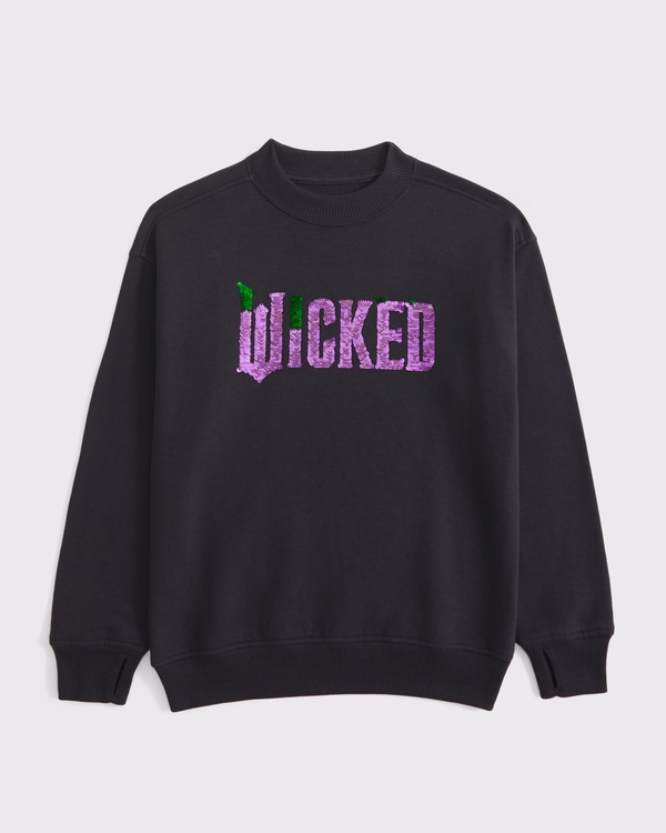 legging-friendly wicked graphic crew sweatshirt