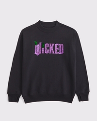 legging-friendly wicked graphic crew sweatshirt