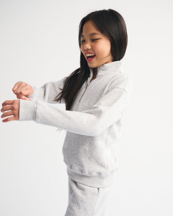 essential quarter-zip sweatshirt