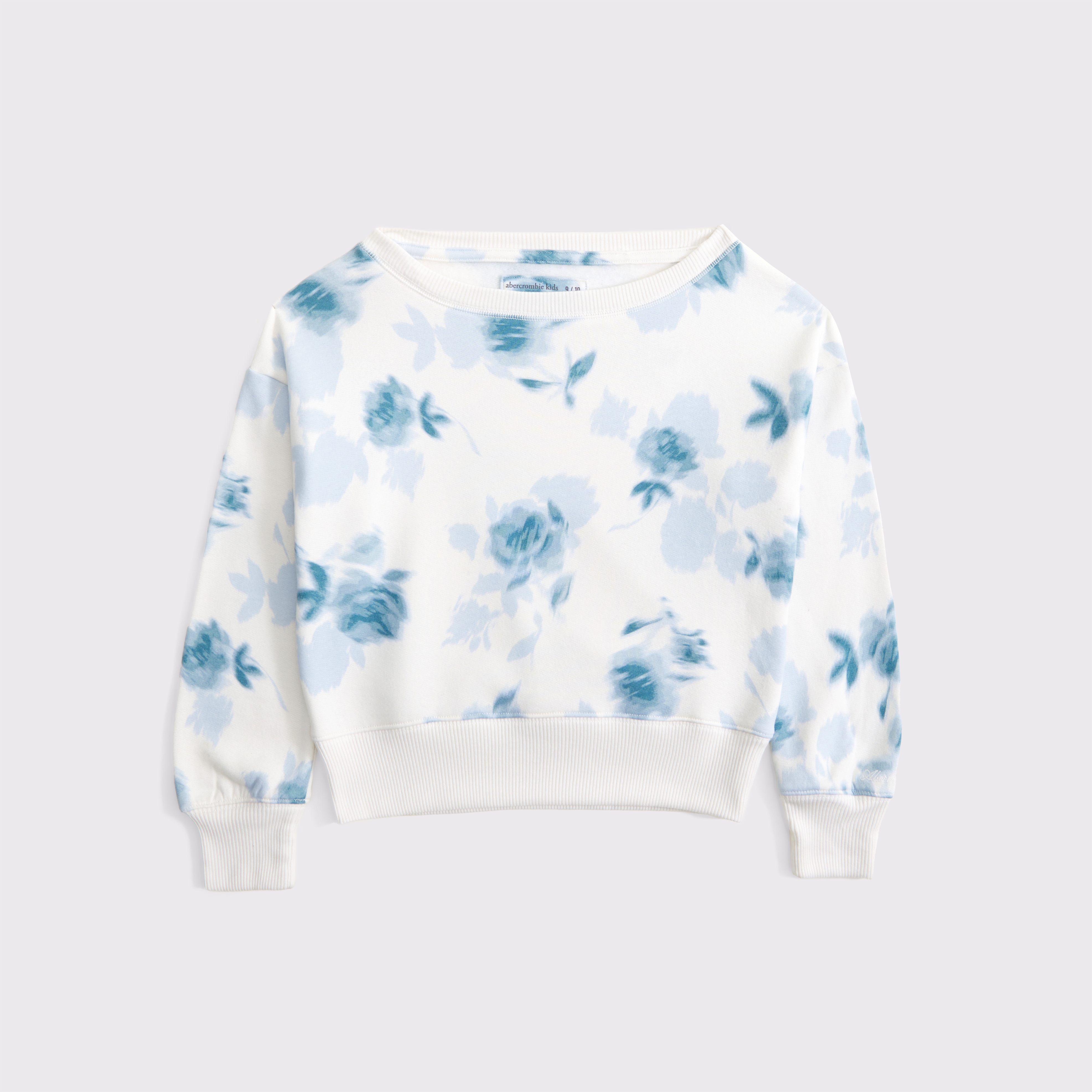 【X-girl】OFF THE SHOULDER SWEAT TOP CARB-YD615-WHIWHI-Off-Shoulder