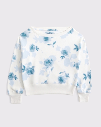 essential off-the-shoulder sweatshirt from Abercrombie & Fitch - $21.99
