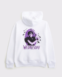 legging-friendly wednesday graphic popover hoodie