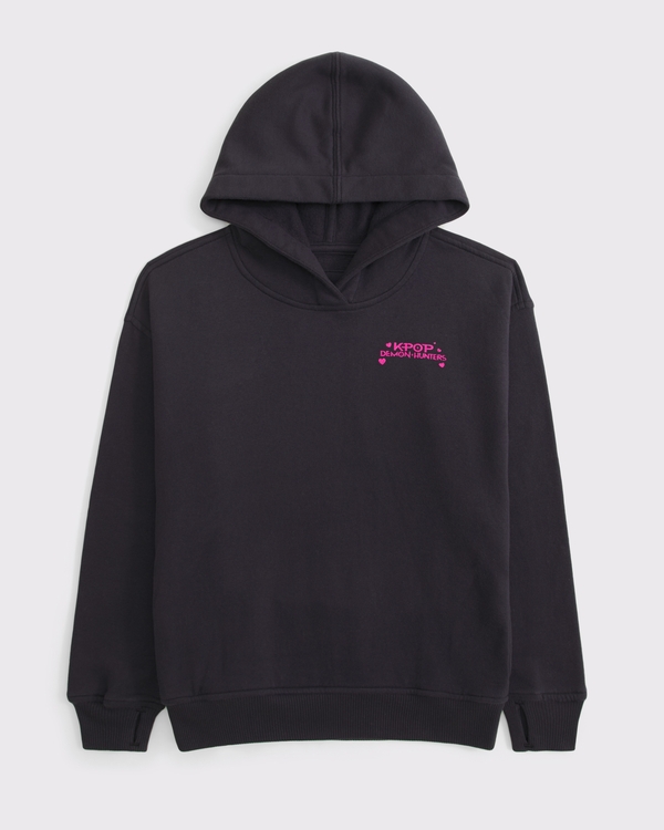 kpop demon hunters hoodie, Dark Gray view 2