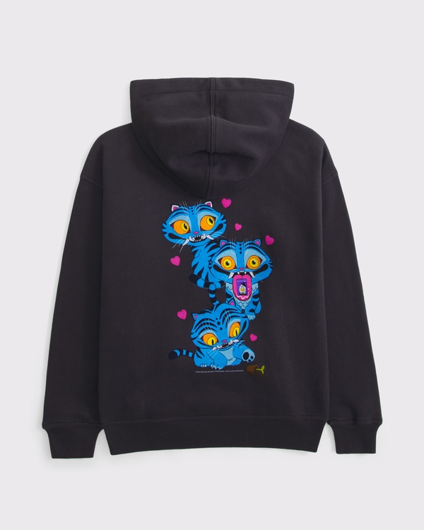 kpop demon hunters hoodie, Dark Gray view 1
